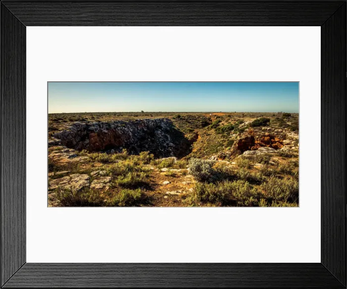 Framed Print : Cocklebiddy Cave