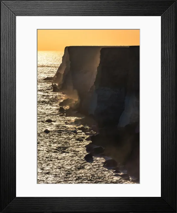 Framed Print : Bunda Cliffs