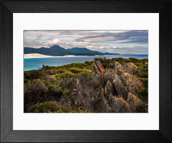 Framed Print : Point Charles and Fitzerald Beach in Fitzerald National Park, Western Australia Framed Print : Point Charles and Fitzerald Beach in Fitzerald National Park, Western Australia