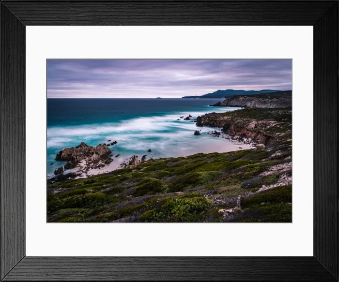 Framed Print : Shore line along Hakea Trail in Fitzgerald River National Park Framed Print : Shore line along Hakea Trail in Fitzgerald River National Park