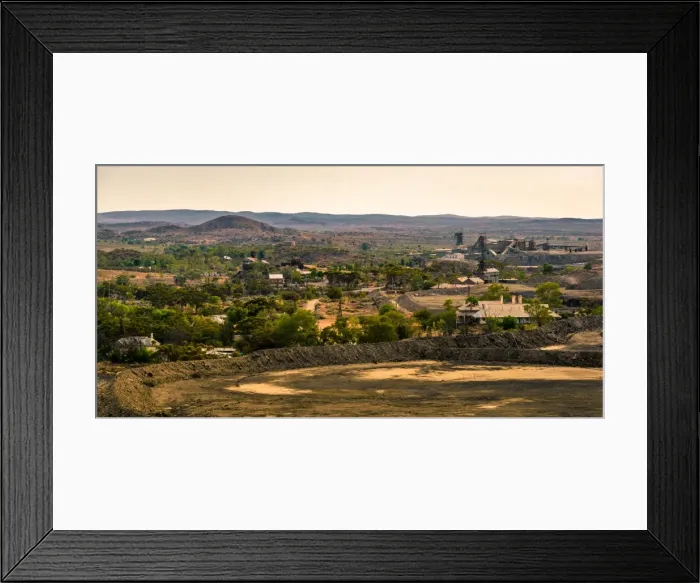Framed Print : Brocken Hill mine in New South Wales