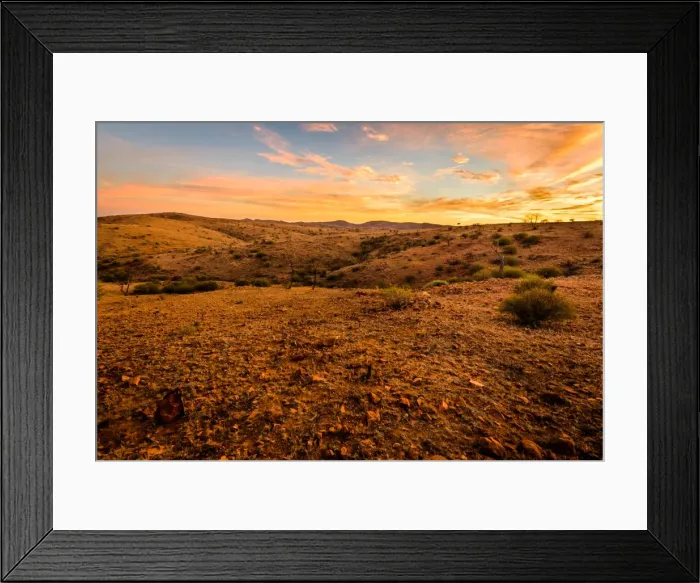 Framed Print : Stanleys Barrier Range in Silverton Outback, New South Wales Framed Print : Stanleys Barrier Range in Silverton Outback, New South Wales