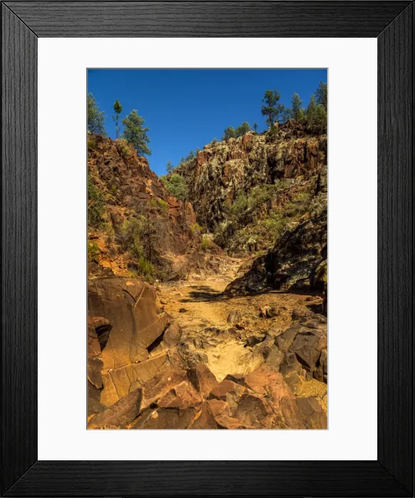 Framed Print : Sacred Canyon in Flinders Ranges, South Ausralia