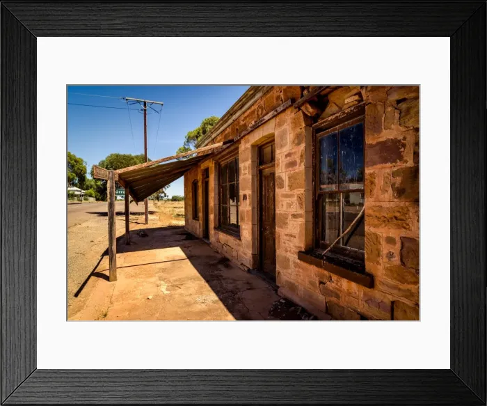 Framed Print : Old style outback house in South Australia Framed Print : Old style outback house in South Australia