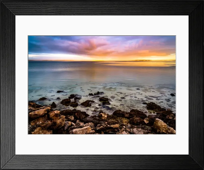 Framed Print : Sunrise at Coffin Bay, Coffin Bay National Park, South Australia Framed Print : Sunrise at Coffin Bay, Coffin Bay National Park, South Australia