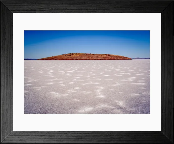 Framed Print : Lake Gairdner Framed Print : Lake Gairdner