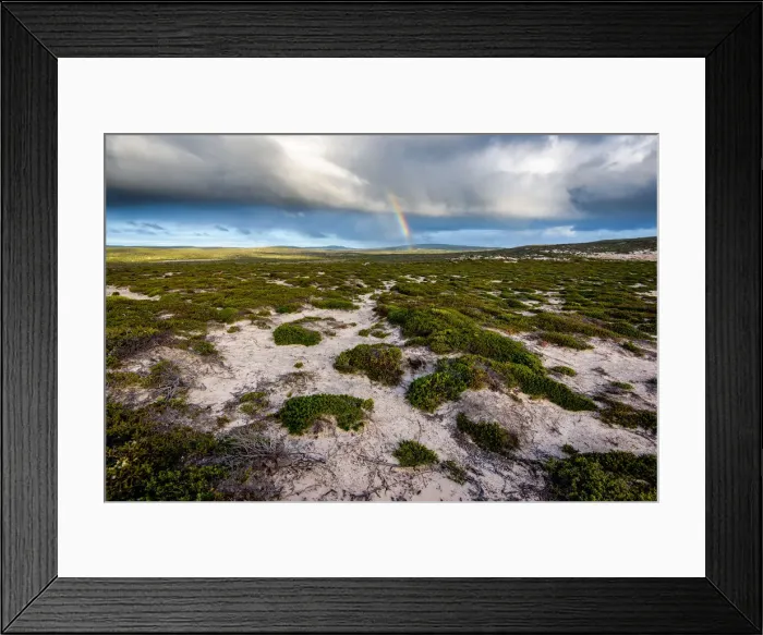 Framed Print : Rainbow in Lincoln National Park Framed Print : Rainbow in Lincoln National Park