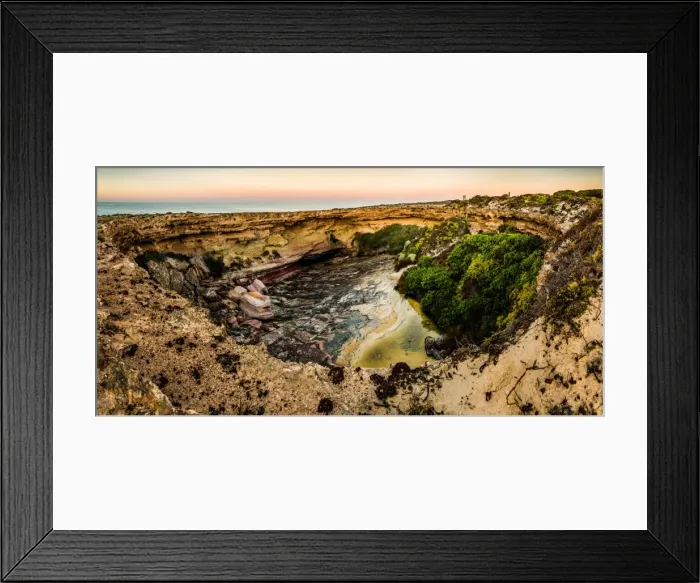 Framed Print : The Tube at Talia Caves in South Australia Framed Print : The Tube at Talia Caves in South Australia