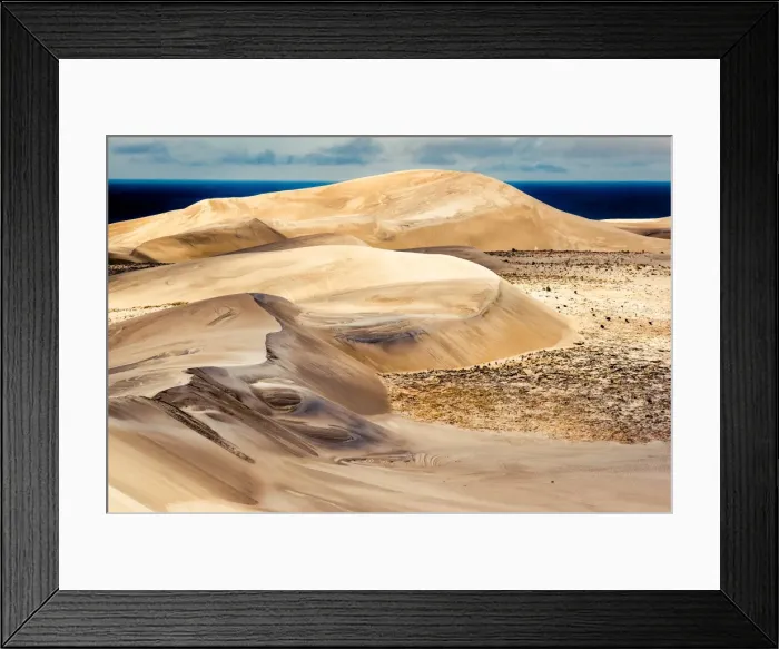 Framed Print : Reef Beach Dunes Framed Print : Reef Beach Dunes