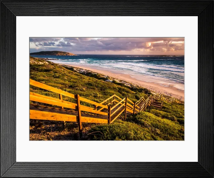 Framed Print : Lovers Cove in Albany