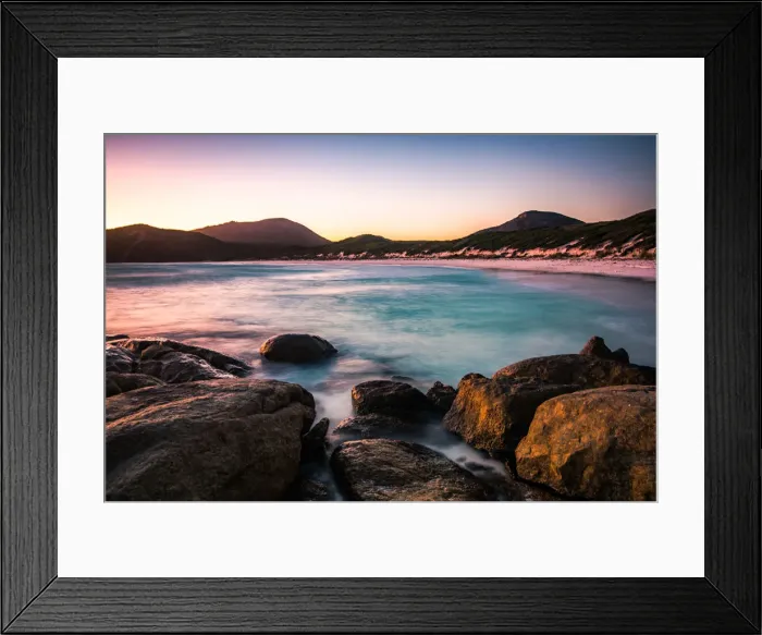 Framed Print : Hellfire Bay in Cape La Grand National Park