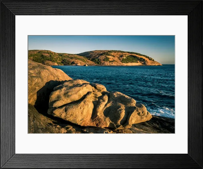 Framed Print : Shoreline in Cape La Grand National Park