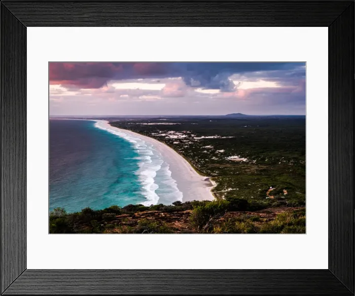 Framed Print : Le Grand Beach in Cape Le Grand National Park