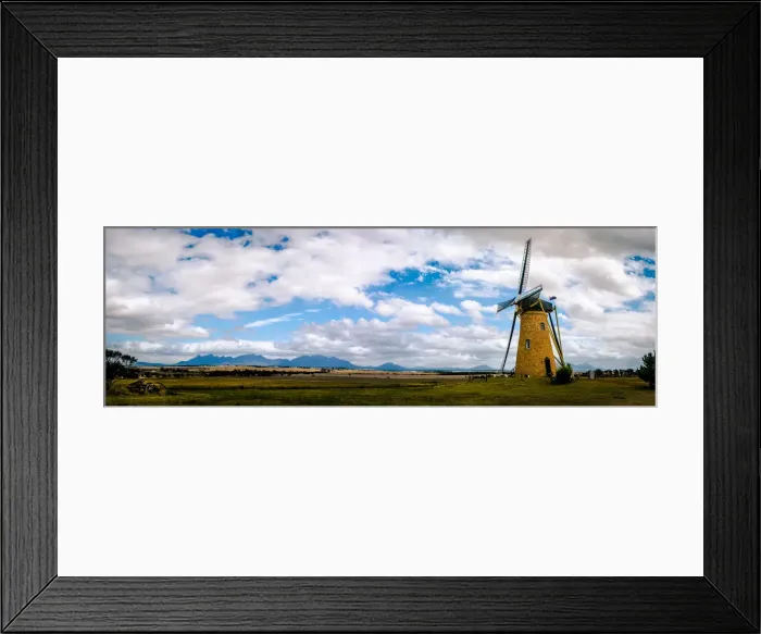 Framed Print : Lily Dutch Windmill