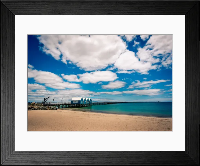 Framed Print : Busselton Jetty