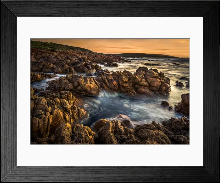 Framed Print : Yallingup Shoreline