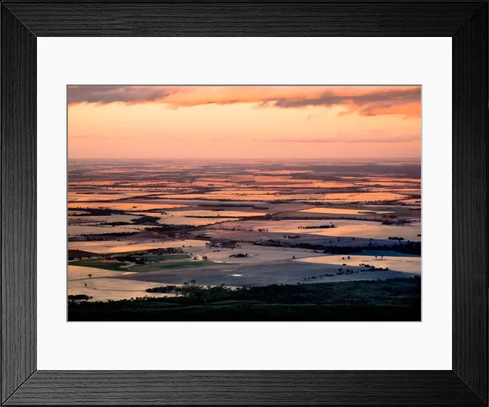 Framed Print : Wheat Belt plains Framed Print : Wheat Belt plains