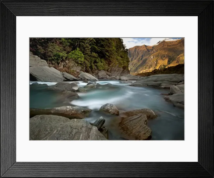 Framed Print : Glacial Stream Framed Print : Glacial Stream