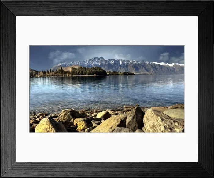 Framed Print : Queenstown Bay