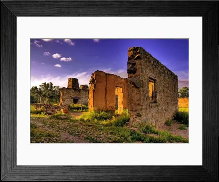 Framed Print : Ruins at sunset Framed Print : Ruins at sunset