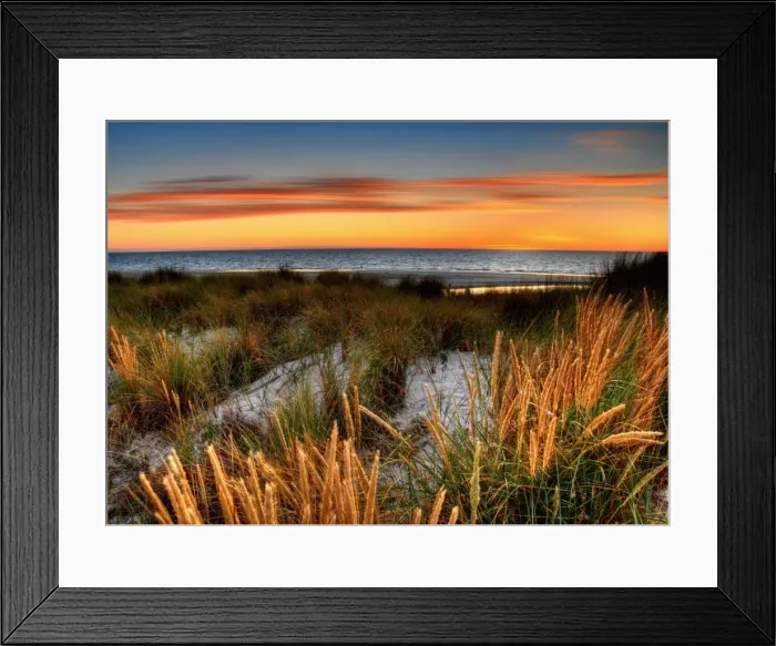 Framed Print : Vivid sunset Framed Print : Vivid sunset