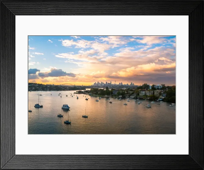 Framed Print : Sydney Top View Framed Print : Sydney Top View