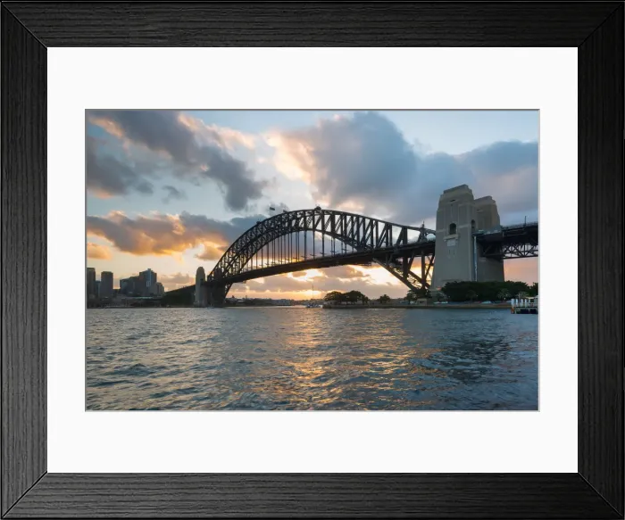 Framed Print : Harbour Bridge Framed Print : Harbour Bridge