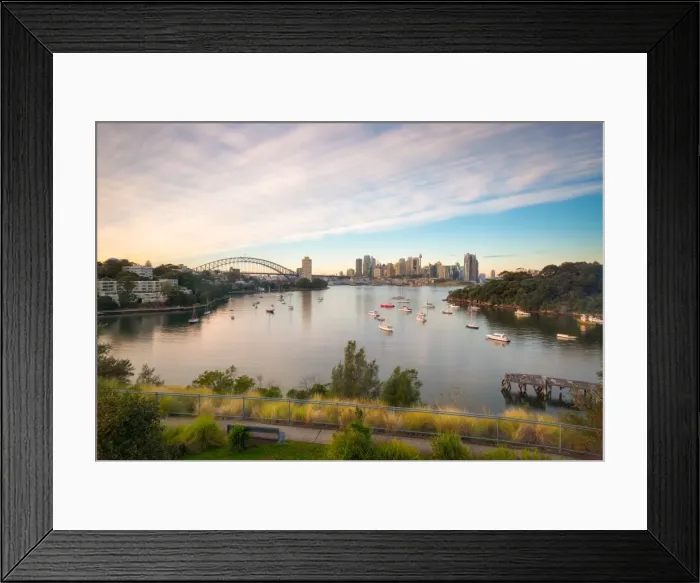 Framed Print : Australia Sydney Central Business District