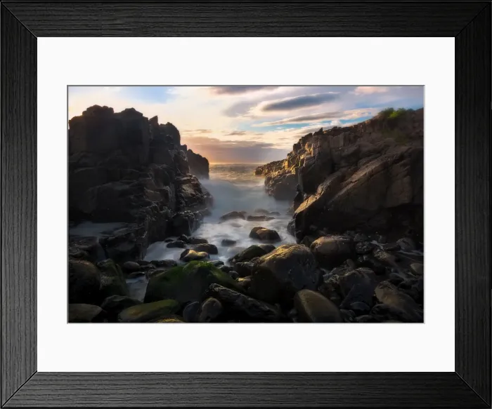 Framed Print : Rock And Water Framed Print : Rock And Water