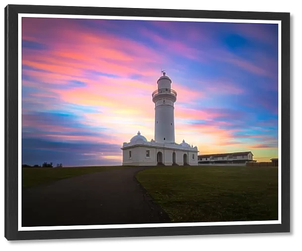 Macquarie Lighthouse on the horizon