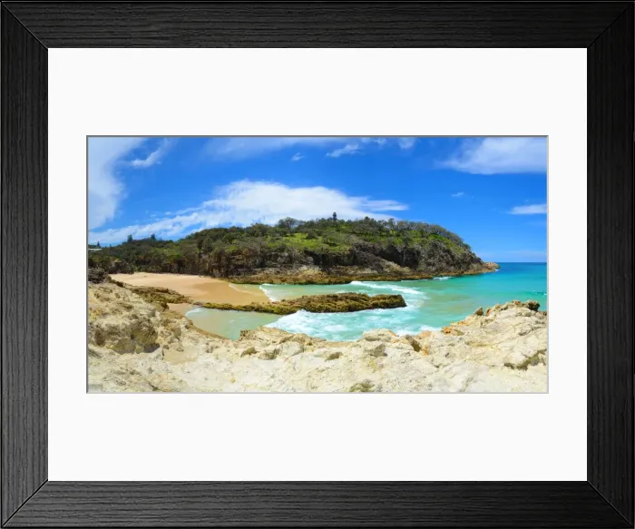 Framed Print : Stradbroke island, Queensland, Australia
