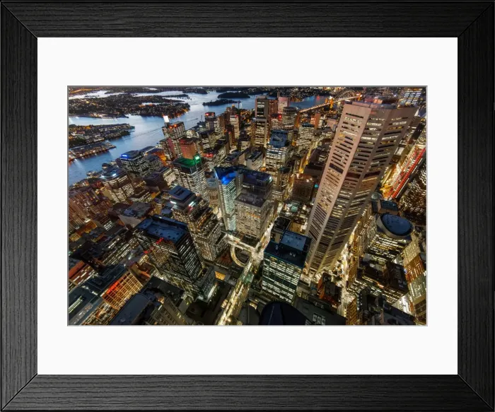 Framed Print : Sydney skyline