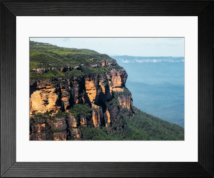 Framed Print : Blue mountain