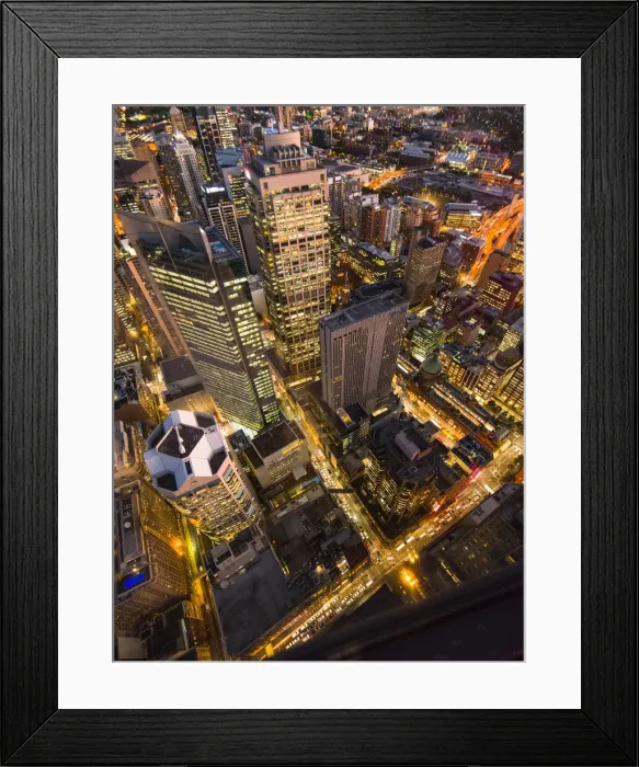 Framed Print : Sydney cityscape