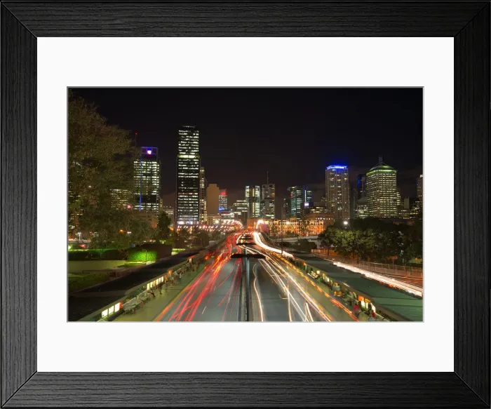 Framed Print : Brisbane city Framed Print : Brisbane city