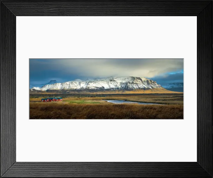 Framed Print : Iceland in panorama Framed Print : Iceland in panorama