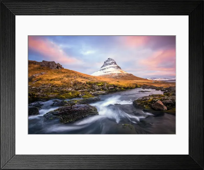 Framed Print : kirkjufellfoss, Iceland Framed Print : kirkjufellfoss, Iceland