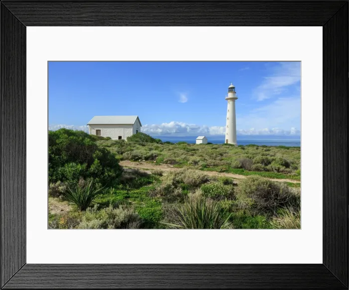 Framed Print : Point Lowly lighthouse at Whyalla Framed Print : Point Lowly lighthouse at Whyalla