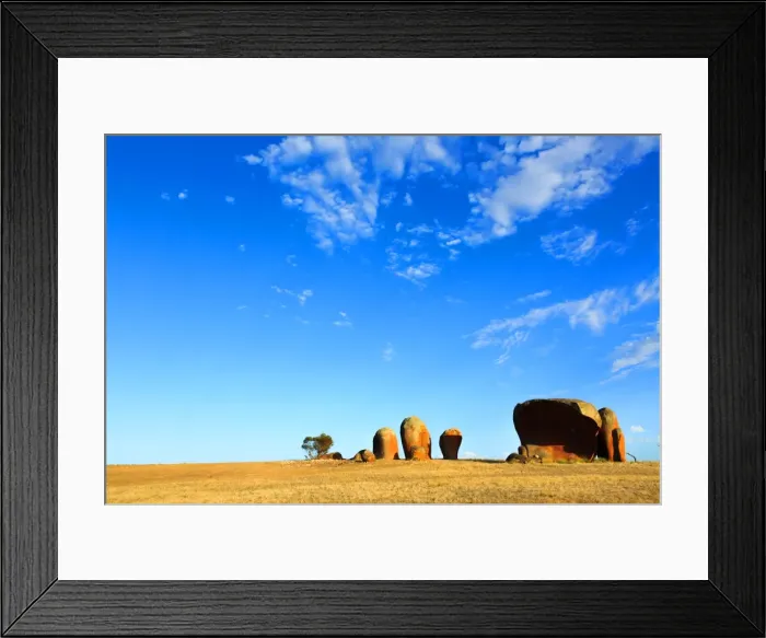Framed Print : Murphys Haystacks. South Australia Framed Print : Murphys Haystacks. South Australia