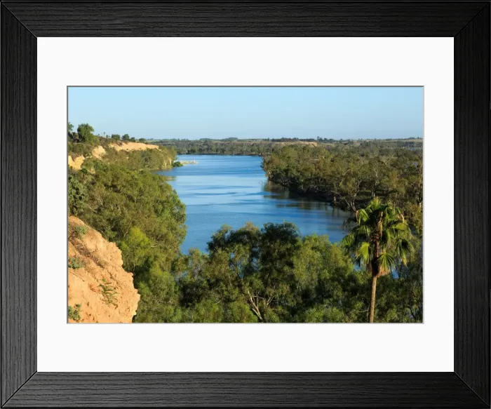 Framed Print : South Australia, Australian, Australia, river, Murray River, River Murray, water