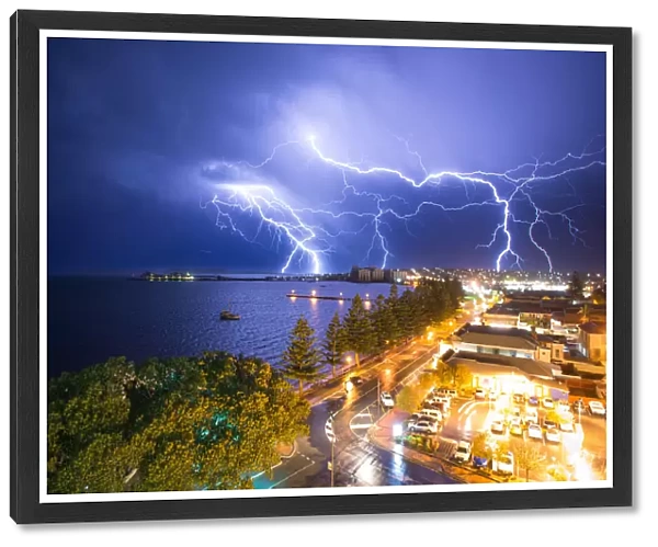 Lightning over Port Lincoln. South Australia