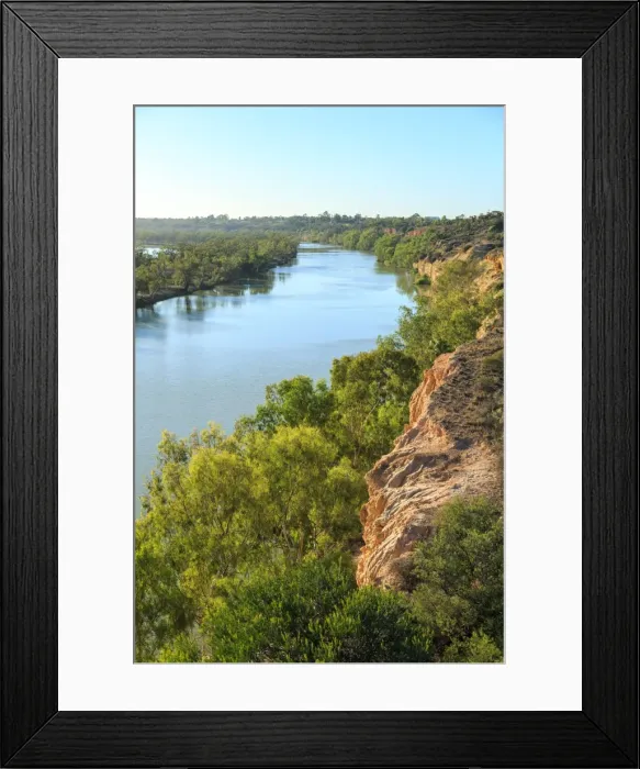 Framed Print : Murray River near Waikerie. Australia Framed Print : Murray River near Waikerie. Australia