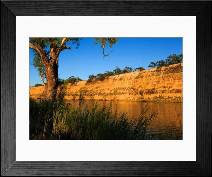 Framed Print : Murray River near Waikerie. Australia Framed Print : Murray River near Waikerie. Australia