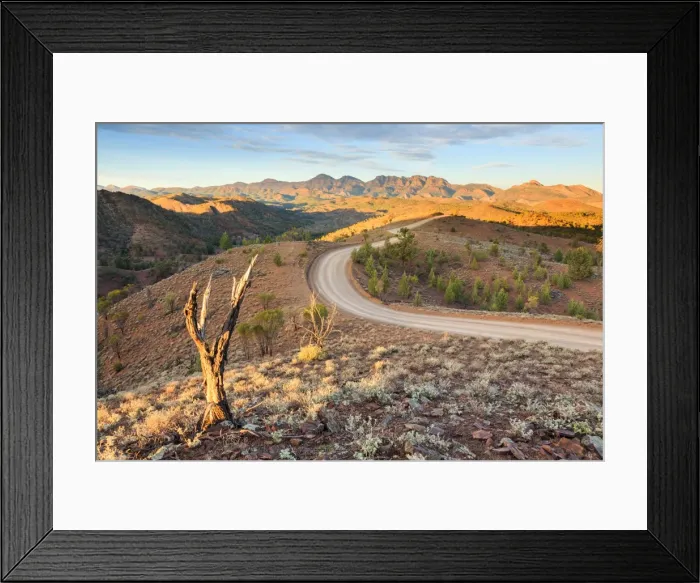 Framed Print : Australia, Australian, Bunyeroo Valley, dry, Flinders Ranges, mountains, outback Framed Print : Australia, Australian, Bunyeroo Valley, dry, Flinders Ranges, mountains, outback