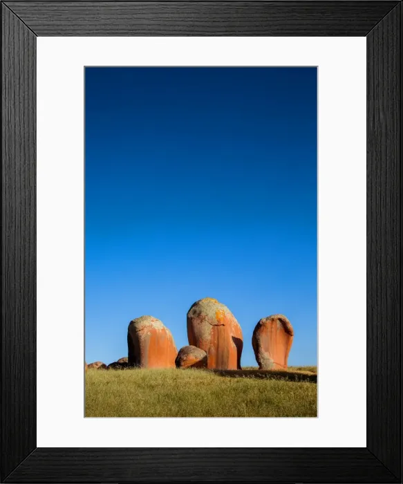 Framed Print : Murphys Haystacks. South Australia Framed Print : Murphys Haystacks. South Australia