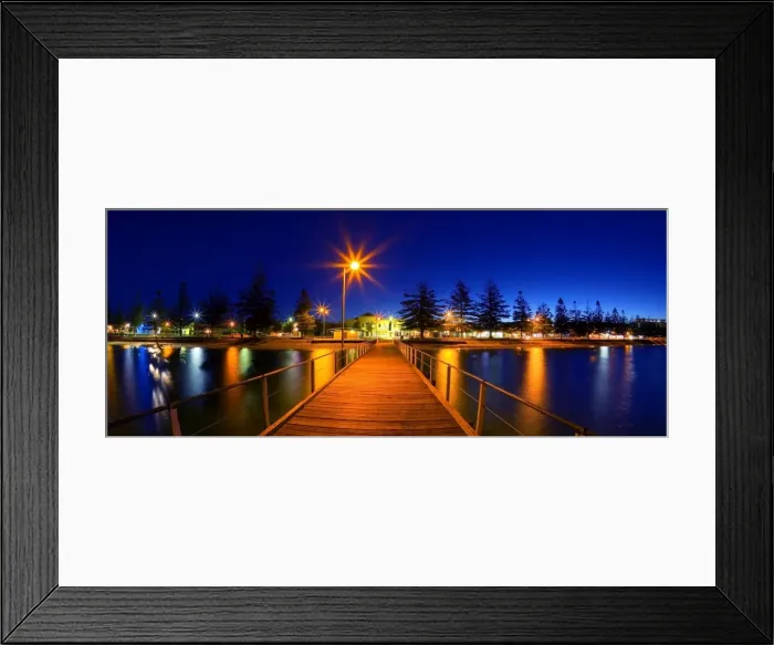 Framed Print : Town jetty port lincoln australia
