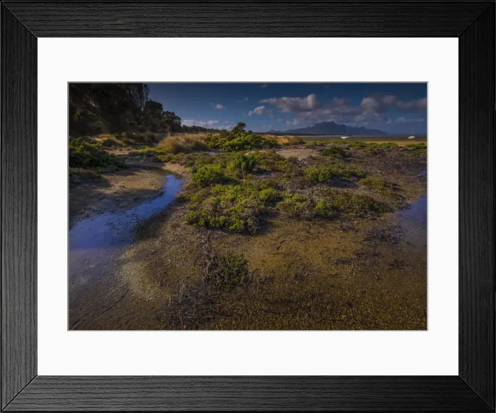 Framed Print : Coastal view at the Bluff, west coastline of Flinders Island, Bass Strait, Tasmania, Australia Framed Print : Coastal view at the Bluff, west coastline of Flinders Island, Bass Strait, Tasmania, Australia