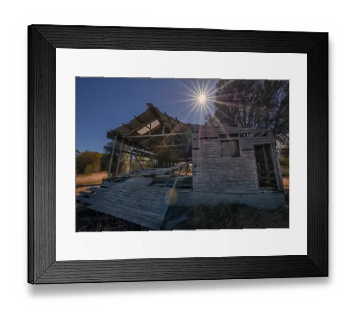 Framed Print : Old and abandoned shed at Wybalenna, Flinders Island, Bass Strait, Tasmania, Australia Framed Print : Old and abandoned shed at Wybalenna, Flinders Island, Bass Strait, Tasmania, Australia