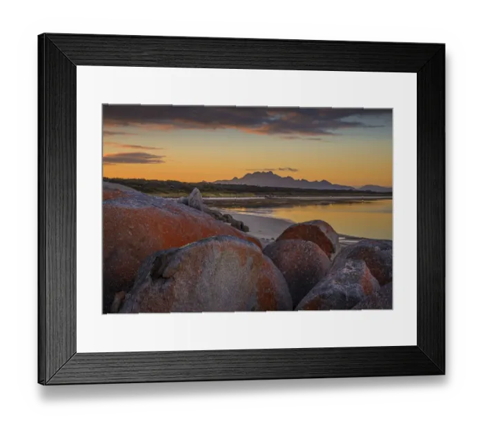 Framed Print : Dawn at blue rocks, Sawyers bay, Flinders Island, Bass Strait, Tasmania, Australia Framed Print : Dawn at blue rocks, Sawyers bay, Flinders Island, Bass Strait, Tasmania, Australia