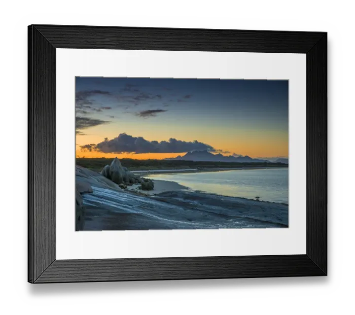 Framed Print : Dawn at blue rocks, Sawyers bay, Flinders Island, Bass Strait, Tasmania, Australia Framed Print : Dawn at blue rocks, Sawyers bay, Flinders Island, Bass Strait, Tasmania, Australia